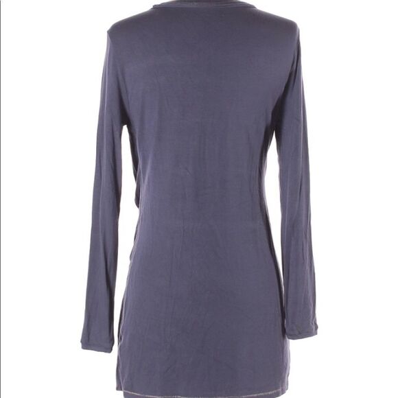 Soft Surroundings Blue Long Sleeve Top Small - Picture 2 of 2